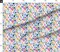 Various Fabrics by the Yard or Fat Quarter Colorful Geometric Crystals Small Diamonds Abstract Kids Fashion Novelty Custom Printed Fabric by Spoonflower